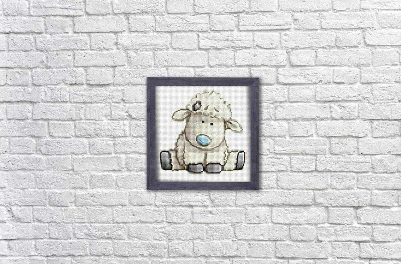 Little Sheep CS2370 7.9 x 7.9 inches Crafting Spark Diamond Painting Kit